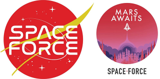 A direct ripoff of NASA’s logo and a warning to Mars